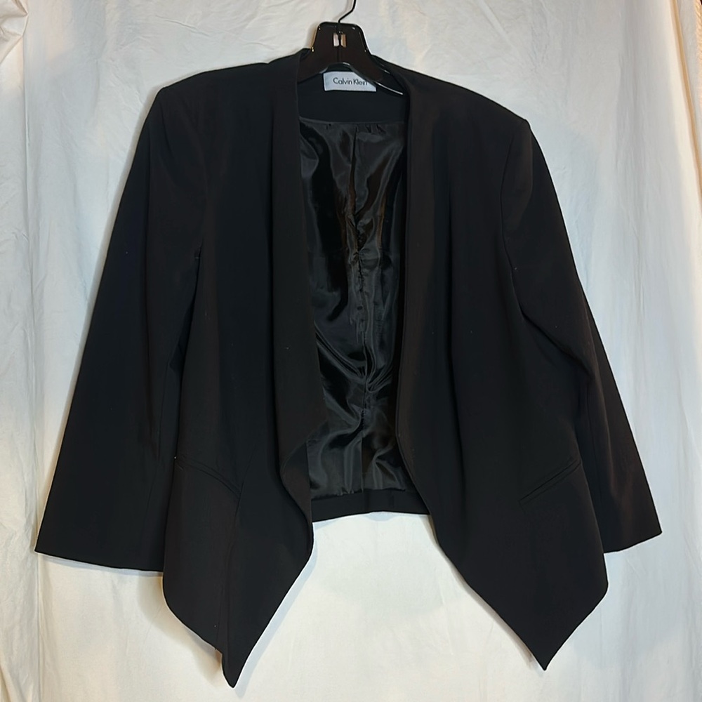 Calvin klein women’s black jacket for workwear